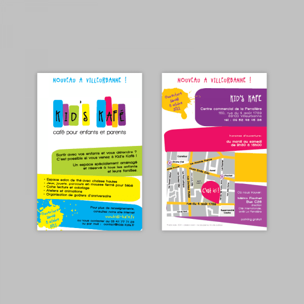 Volantes 1/4 Carta, 4X4 tintas, Couche 130 grs